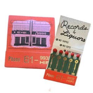 Brand new collectible unique matchbook matches  lover bar San Diego